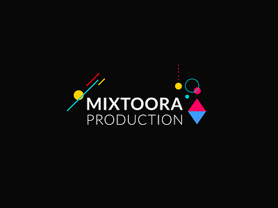 Mixtoora black colors event logo logo design logo inspiration logomachine logos