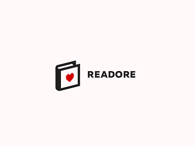 Readore book brand identity branding design logo logo design logo inspiration logomachine logotype
