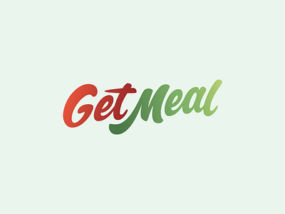 Get Meal brand identity branding food logo logo design logomachine logos logotype