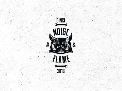 Noise&flame bar beer brand branding design logo logotype pub