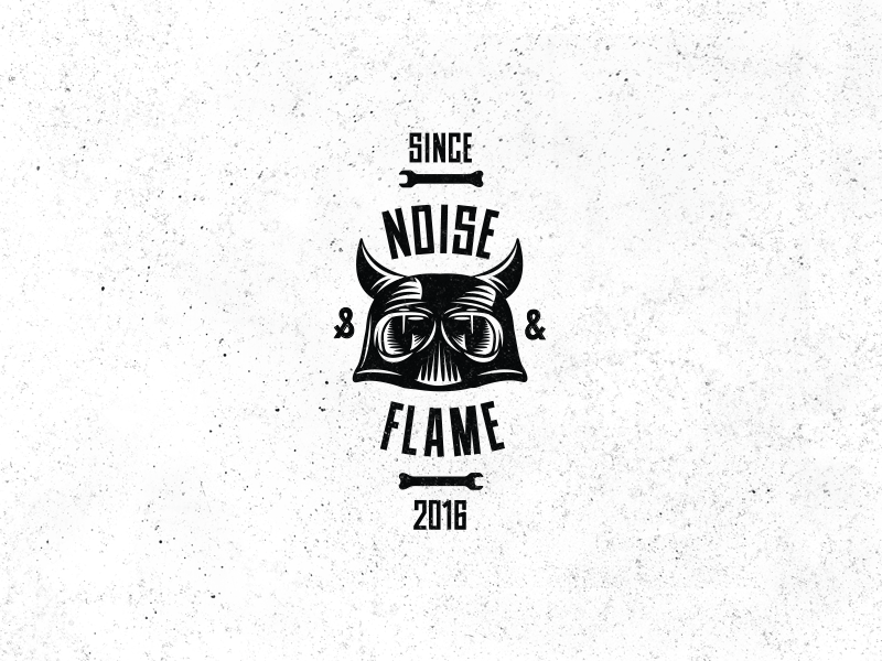 Noise&flame beer bar pub branding brand design logotype logo