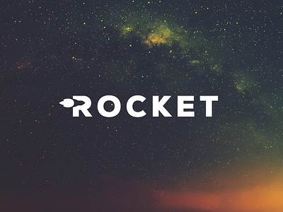 Rocket MF brand design font logo logotype rocket space