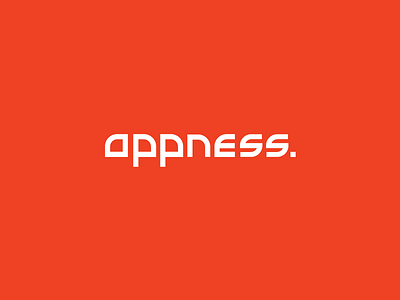 Appness app brand brandidentity design font identity logo logotype red white