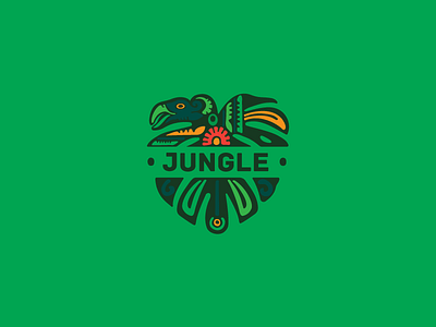 Jungle brand brandidentity branding flower green identity jungle logo logotype symbol workshop