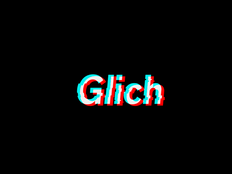 Glich brand branding creative drandidentity furniture glitch identity logo logotype stuff underground wear