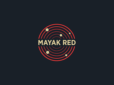 Mayak Red apps brand brandidentity branding cyrcle develop identity logo logotype red