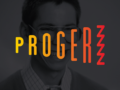 Progerz brand brandidentity branding identity logo logotype orange programming yellow