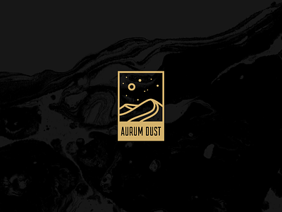 Aurum Dust aurum black brand brandidentity branding dust games gold identity logo logotype pc