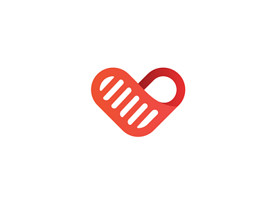 Light brand brandidentity branding charity children fund heart identity logo logotype oncology red