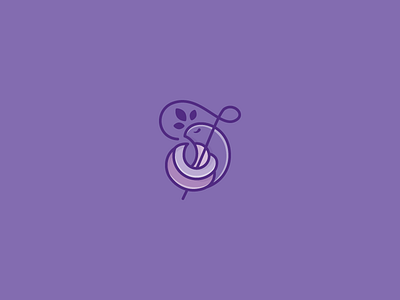 7 Notes bird brand brandidentity competition identity logo logotype music purple