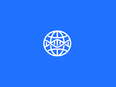 GEL blue brand brandidentity branding dna globe identity light logo logotype medicine white