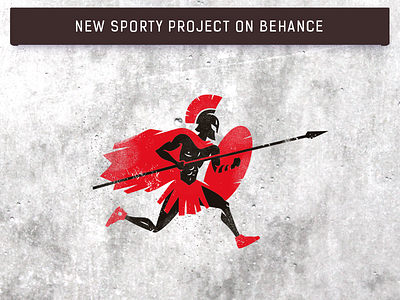 Battle of Marathon behance black brand brandidentity case grey logo logotype marathon men red sport