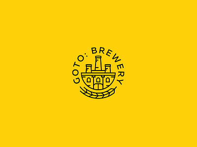 GoTo: Brewery by Logo machine on Dribbble