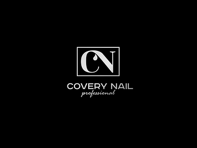 Cover Nail Proffessional beauty black brand branding font identity logo logotype nail silver store woman