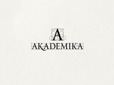 Akademika academy art brand brandidentity branding identityfont logo logotype paint