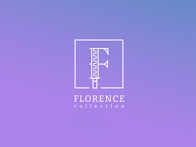 Florence Collection bag brand fashion flower identity logo logotype pastel style women
