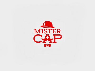 Mister Cap II brand brandidentity branding englandd identity logo logotype man mustache red school study