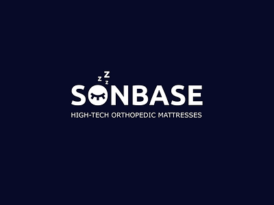 Sonbase brand branding branidentity company dream font identity logo logotype simple sleep soft