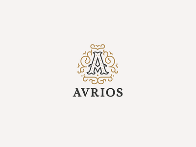 Avrios black brand branding elegance font identity logo logotype sign workshop