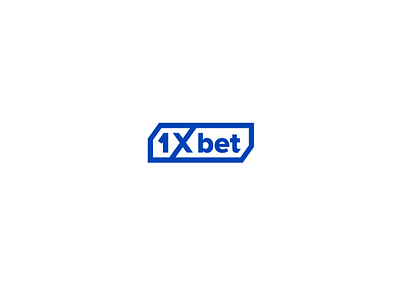 Xbet betting blue brand identity branding logo logo inspiration logotype minimalist simple white