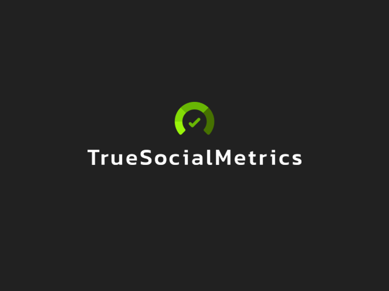 True Social Metrics by Logomachine branding agency on Dribbble