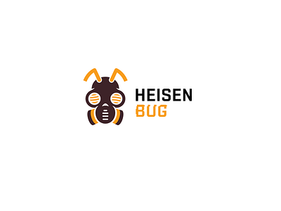 Heisen Bug brand brandidentity bug crazy events glitch identity logo logos logotype orange programmers