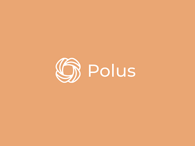 Polus brand font identity logo logos logotype orange rent sign travel type white