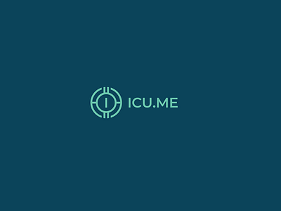 Icu.me auto blue brand font green identity logo logos logotype type