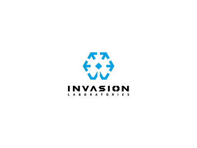 Invasion labs airbrushing brand brandidentity branding computer production core custom gaming identity imac logo logo design logomachine logotype macbook professional computers stuffing