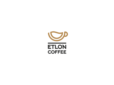 Etlon Coffee branding coffee coffee bean coffee cup coffee house coffeeshop cup design identity logo logomachine logos logotype specialty coffee take away