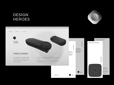 Design Heroes brand brandidentity branding designer desktop device documentation hardware hardware products identity logo logomachine logotype production company