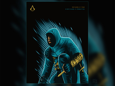 Assassin's Creed adobe assassins assassinscreed digital art digital artist fan art illustrator poster design vector illustration videogame