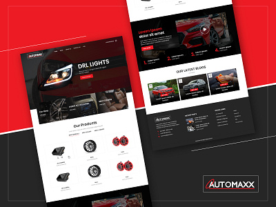 Automaxx Website Design graphic design ui ui design uiux web design website website design