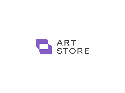 Art Store agency branding design illustration logo logotype simple typography vector web