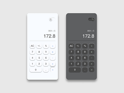 Daily UI 004 - Calculator