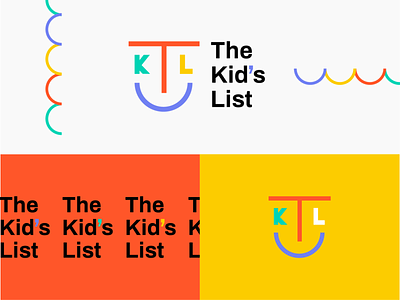The Kid's List branding branding and identity branding concept braziliandesigner children kids logo typography