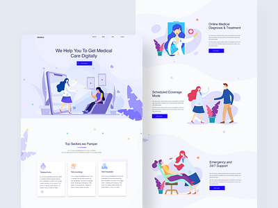 Digital Health Landing Page