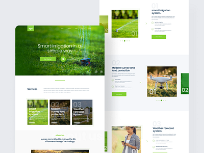 AgriTech Landing Page