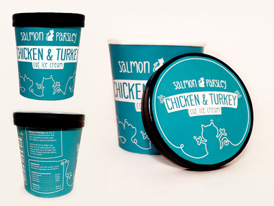 Salmon & Parsley cat food