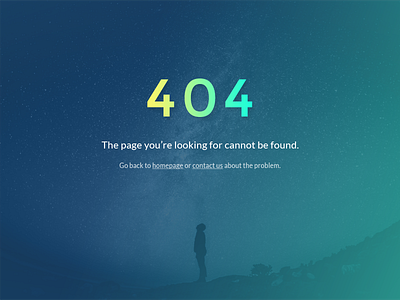 404 page