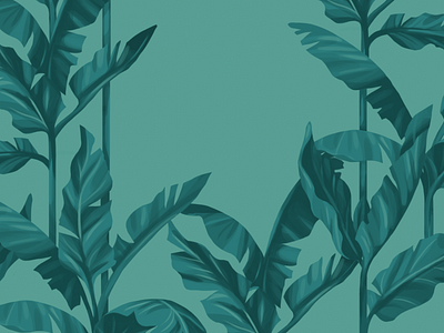 Palm Leaves Illustration