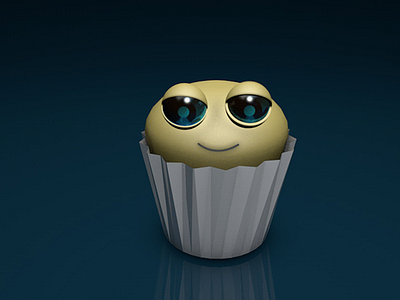 cupcake animation app characters cinema 4d danielamata design icon illustration photoshop