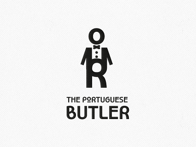 The Portuguese Butler brand butler danielamata icon identity logo logo design soon the portuguese butler