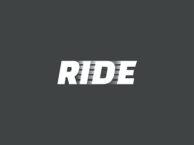 RIDE app branding danielamata design icon identity lettering logo logotype motorcycle ride