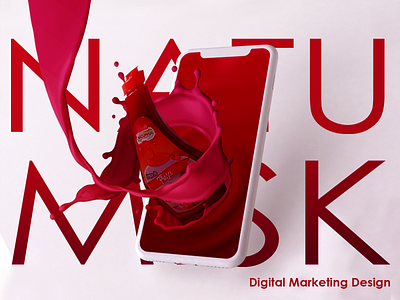 Natumisk Digital Marketing Design advertising design design dribbble marketing agency marketing campaign marketing site publicity design social media templates socialmedia