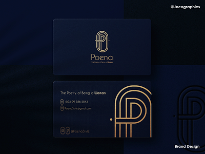 Brand design Poena Style