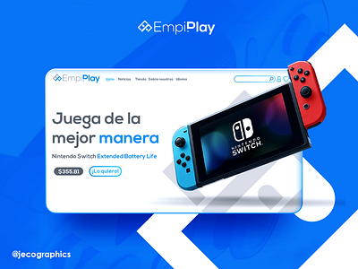 Online E-Commerce store Design EmpiPlay