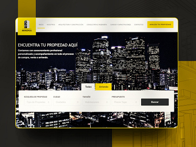 Website development for construction and real estate company