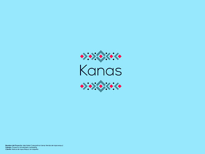 Corporate identity design Kanas clothing brand Wayú