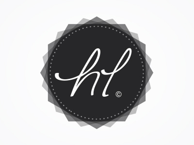 holalaura badge branding calligraphy design lettering logo logotype signature logo